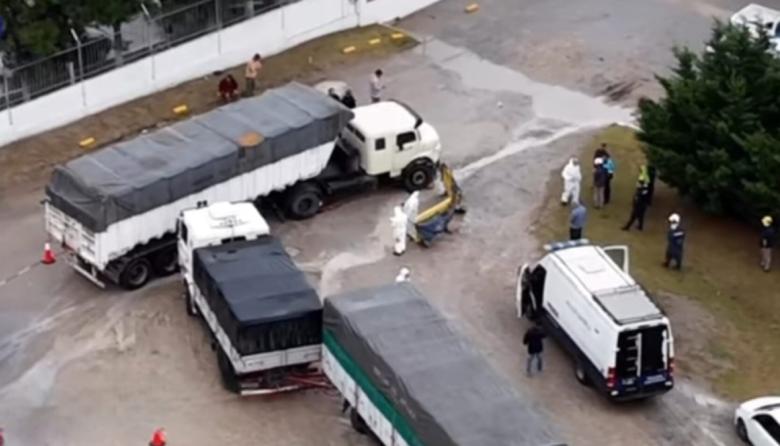 Identificaron al camionero que murió aplastado por su propio camión en Quequén