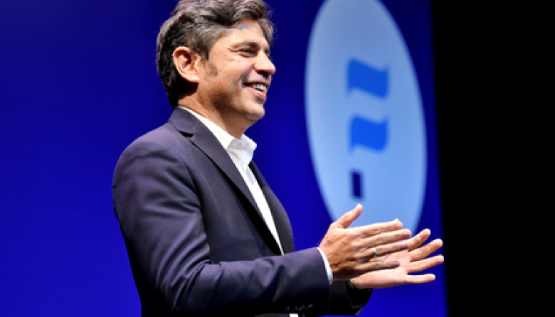 “Es con Axel”: el Movimiento Evita impulsa a Kicillof como candidato