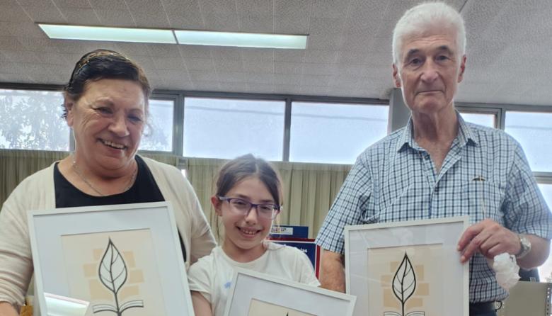 La Biblioteca Andrés Ferreyra reconoció a sus lectores más activos: una niña encabezó el ranking