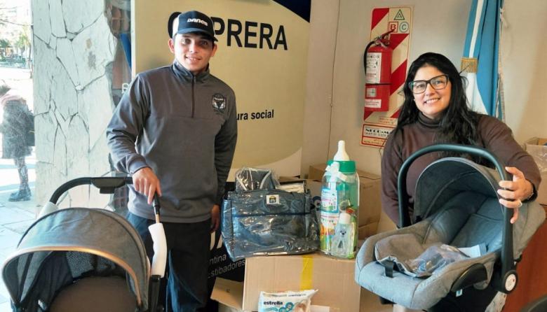 UATRE amplía beneficios para afiliados con nuevos kits maternales en Necochea
