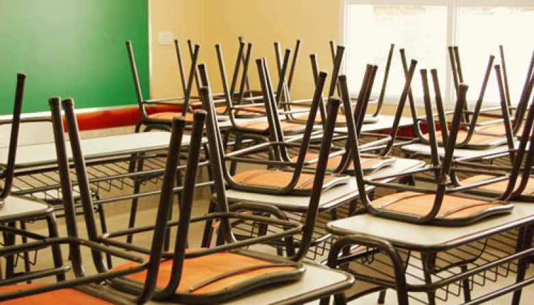 Sin clases en Necochea este viernes turno mañana por el fuerte temporal