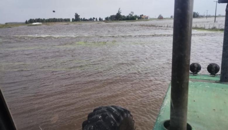Inundaciones en la zona rural de Necochea: crece la preocupación en Termas del Campo y Los Ángeles