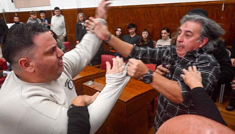 Debate por Uber y Cabify terminó a las piñas en el Concejo Deliberante de Mar del Plata