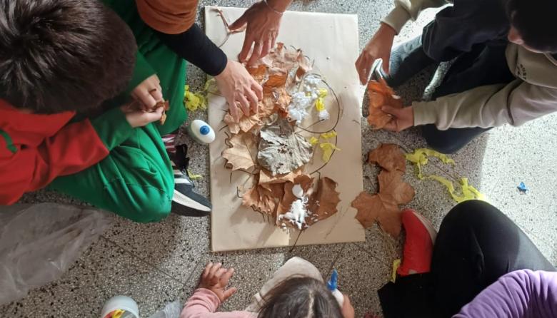 Una experiencia artística llegó al CEC 801 para redescubrir el entorno