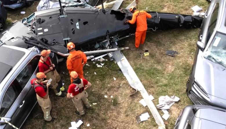 Choque de helicópteros en Río de Janeiro: murió el youtuber argentino Gaspi en un siniestro aéreo que dejó seis víctimas fatales