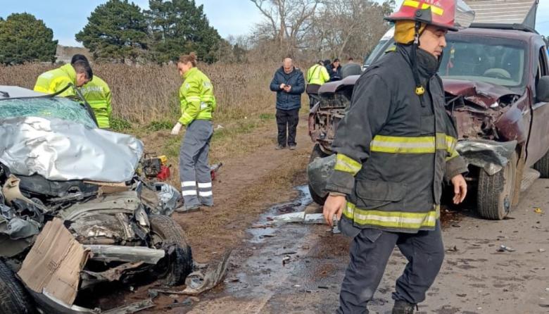 La Ruta 88 vuelve a ser escenario de una tragedia: murió una mujer en un choque frontal