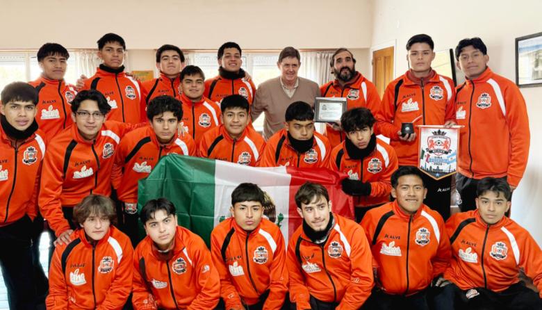 Un club de México eligió San Cayetano para vivir la experiencia del fútbol argentino