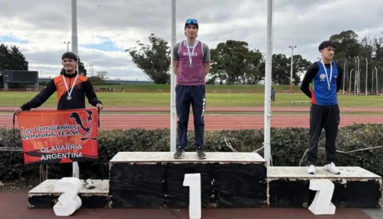 Dos campeones y cuatro medallas: el atletismo de Necochea volvió a destacarse