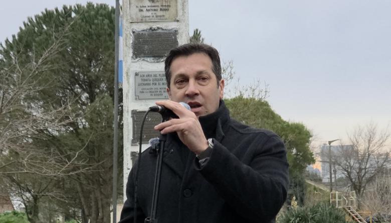 Rojas apuntó contra Nación en Quequén: “Se retiró de sus obligaciones”
