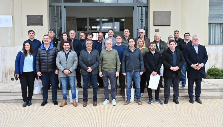 Intendentes de distintos partidos se reunieron en Lobos para impulsar proyectos regionales