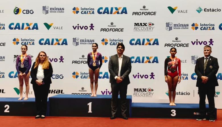 Tres necochenses subieron al podio en la Copa Sudamericana de Clubes en Brasil
