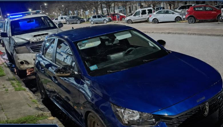 Interceptaron en Necochea un auto con pedido de secuestro por robo