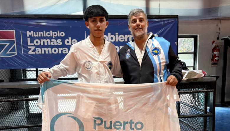 Rodrigo Colombani volvió a entrenar con la Selección Argentina de Taekwon-Do ITF