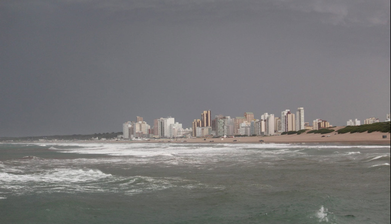 Martes muy lluvioso en Necochea y Quequén: hasta 100% de probabilidad y ráfagas de 50 km/h