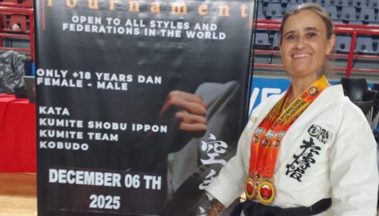 Karate Shotokan en Necochea: abren la inscripción para clases con Rosa Parson