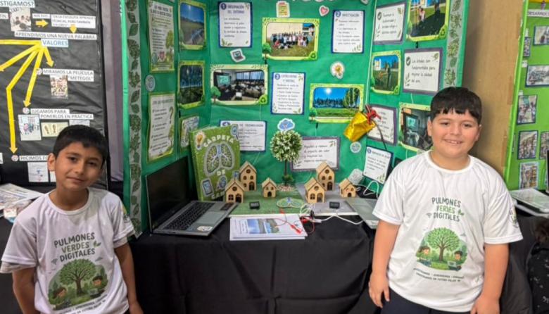 Pulmones Verdes Digitales: el proyecto de la EP 52 que llegó a Santa Clara del Mar