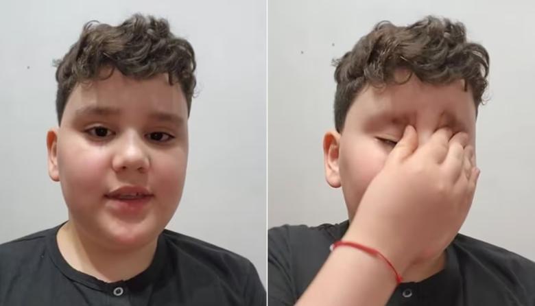 Tiene 9 años, participa en MasterChef Junior y pidió entre lágrimas que dejen de atacarlo en redes sociales