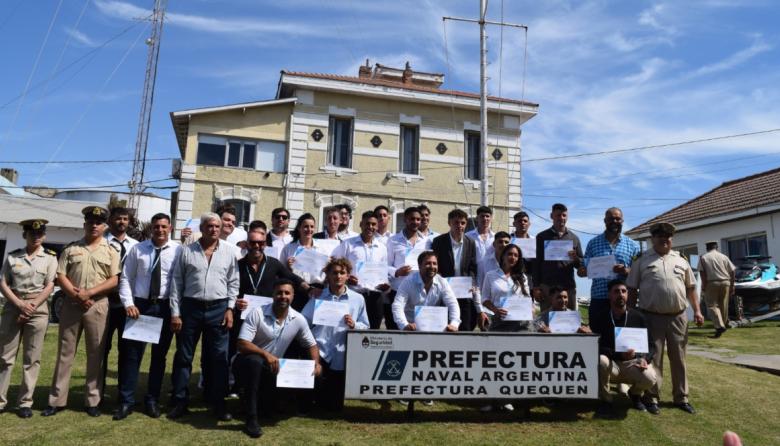 Marina Mercante: Prefectura Quequén habilitó dos cursos con salida laboral