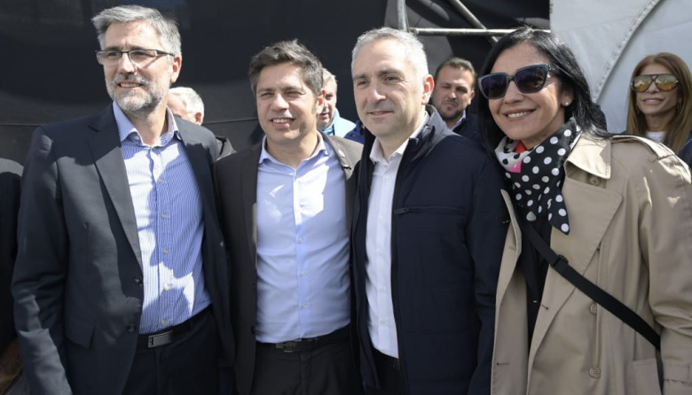 Kicillof encabezó la apertura de los Juegos Bonaerenses junto a Larroque y Andrea Cáceres