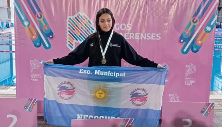 Ambika Peralta ganó el oro en los Juegos Bonaerenses y le dio a Necochea su primera medalla