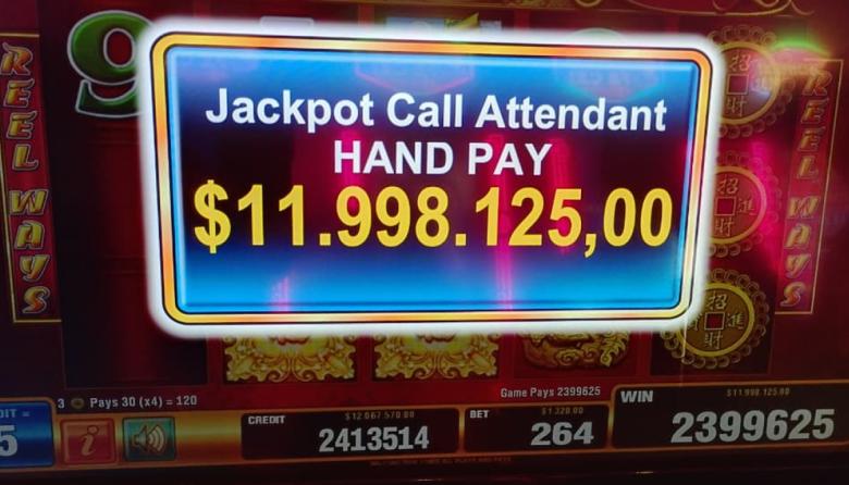 Un afortunado ganó casi $12 millones en el Bingo Golden Palace de Necochea