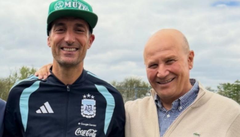 Lionel Scaloni habló de su pasión por Ford tras conocer a Johnny De Benedictis