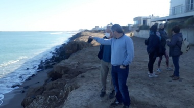 Diez expresó sus críticas por las obras complementarias de la escollera que nunca se hicieron