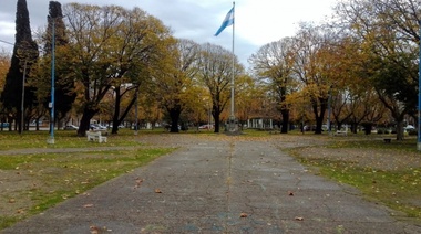 Mirá la obra de embellecimiento que se realizará en la plaza frente al municipio