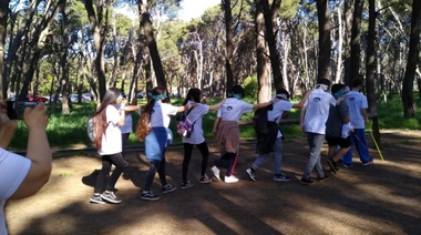 Sábado solidario: importante recaudación en la caminata por Franco