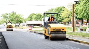 Comenzó el plan de repavimentación de la Avenida 58