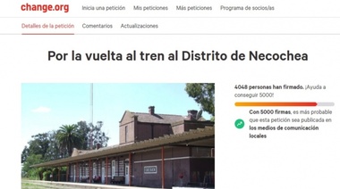 El equipo de la plataforma Change.org presentó las peticiones al intendente Arturo Rojas