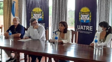 Visita del ministro de Desarrollo Agrario: reunión con legisladoras, productores y el Puerto