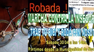 Robo de bicicletas en la ciudad: se prepara una protesta este sábado frente al municipio