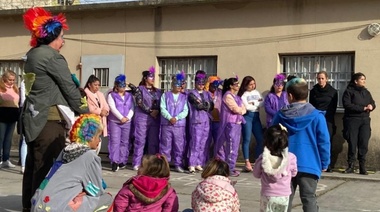Privados de la libertad de Batán lograron la construcción de una plaza para niños y niñas