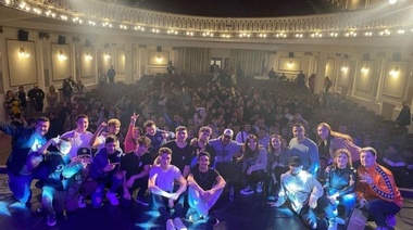 Hubo rap benéfico y religioso en el Teatro París con participación de Dozer