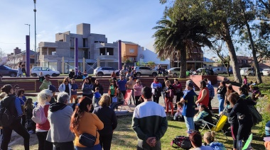 Corte y caminata contra la falta de fondos para la discapacidad