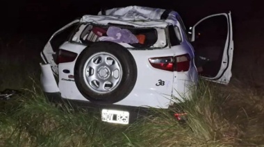 Vuelco en ruta 226 y una chica fallecida