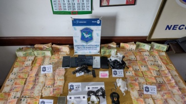 Tres detenidos por venta de drogas: Hacían delivery y portaban armas