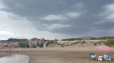 Sábado frío y nublado, con poca probabilidad de lluvias: Cayeron unos 15 m.m.