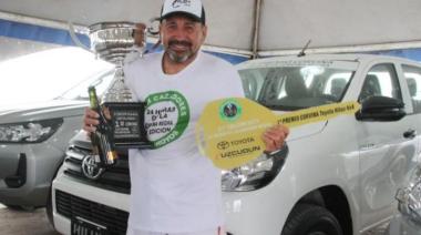 Un vecino de Cascallares ganó las “24 horas de pesca de la Corvina Negra”