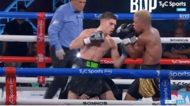 El "Travieso" Arias perdió por K.O y le arrebataron el título