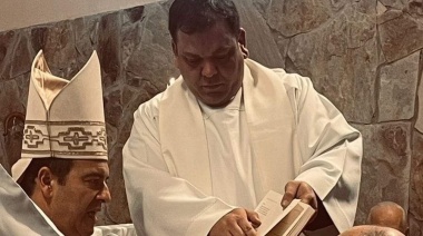 Ordenaron diácono a Fernando Roca en Necochea