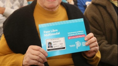 Entregaron 71 pases multimodales a personas con discapacidad