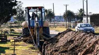 Presentan la obra de agua y cloaca que beneficiará a 250 familias