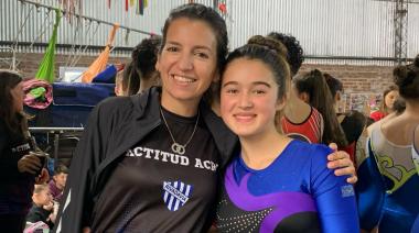 Imparable Zoe Schutten: La gimnasta necochense que llega al Sudamericano de Trampolín