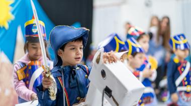 Recordaron a San Martín en San Cayetano