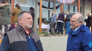 Alvaro participó de la apertura del local del Hospital Taraborelli