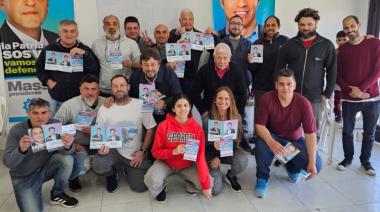 Están repartiendo las boletas de Massa, Kicillof y Rojas