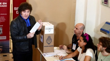 Acompañado por su hermana, Milei votó y aseguró que pueden “tener el mejor gobierno de la historia argentina".