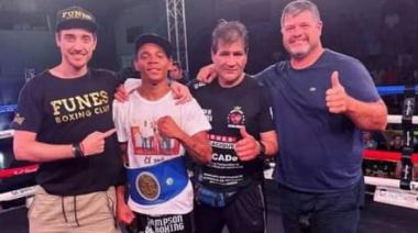 Arias Olivo noqueó y ganó el titulo argentino